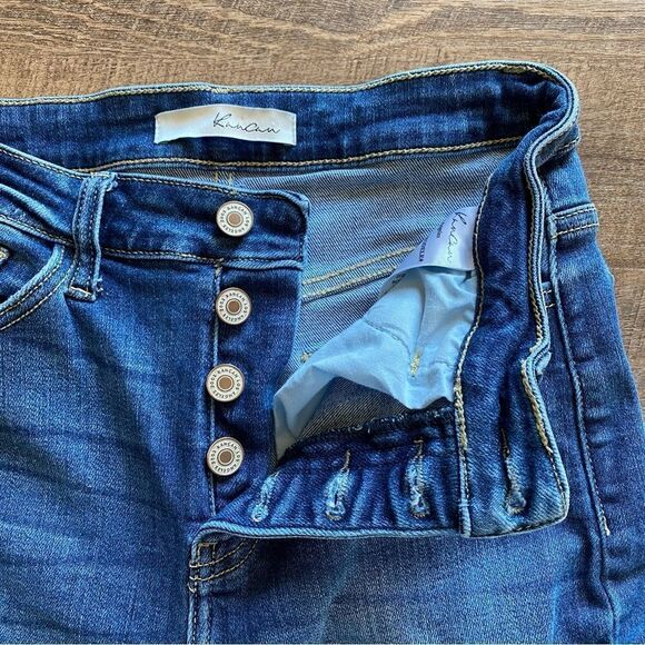 KanCan High Rise Jeans Ripped Festival 27 Stretch Distressed - Picture 2 of 10